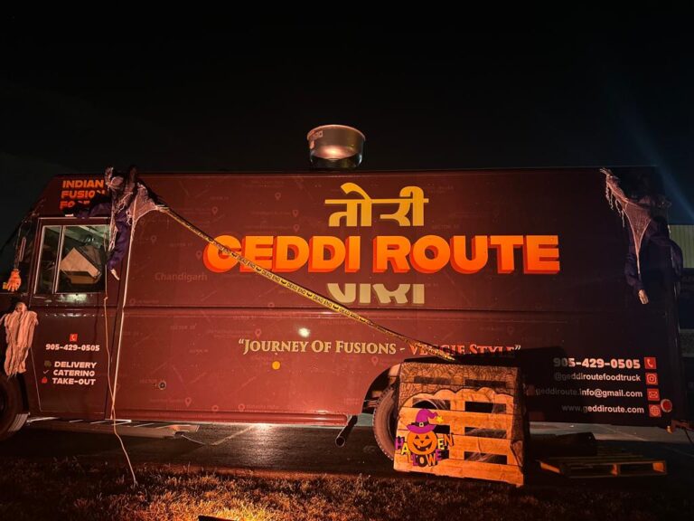 Experience the Amazing Flavors of Geddi Route: Brampton’s Best Indian Fusion Food Truck