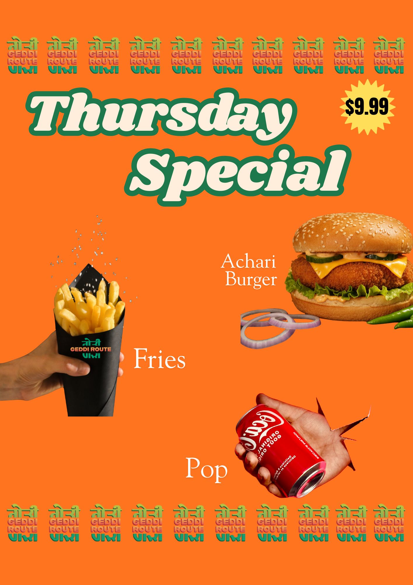 Geddi Route Thursday Special