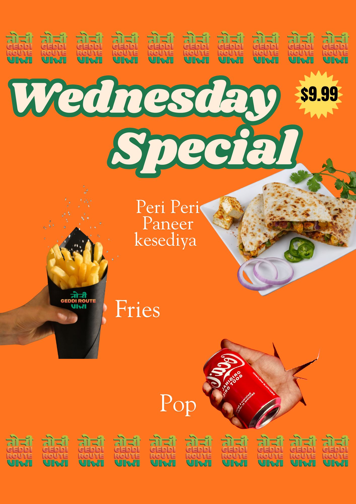 Geddi Route Wednesday Special